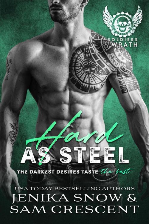 Cover of the book Hard As Steel by Jenika Snow, Sam Crescent, Crescent Snow Publishing