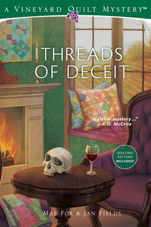 Cover of the book Threads of Deceit by Mae Fox, Jan Fields, Annie's