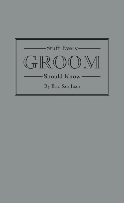 Cover of the book Stuff Every Groom Should Know by Eric San Juan, Quirk Books