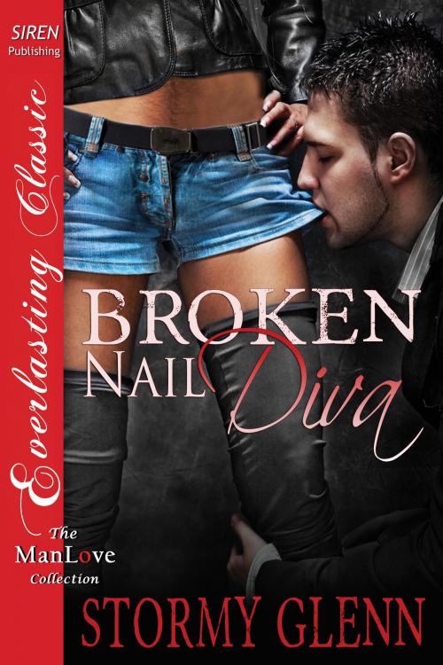 Cover of the book Broken-Nail Diva by Stormy Glenn, Siren-BookStrand
