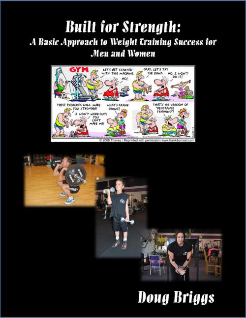 Cover of the book Built for Strength by Doug Briggs, BookBaby