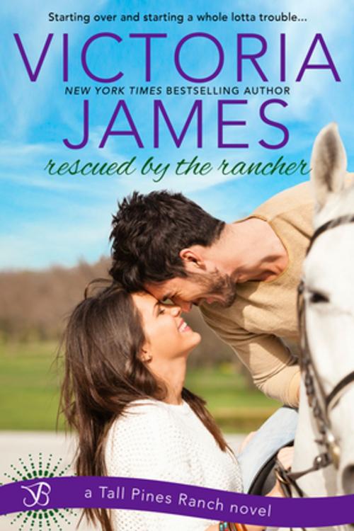 Cover of the book Rescued By the Rancher by Victoria James, Entangled Publishing, LLC