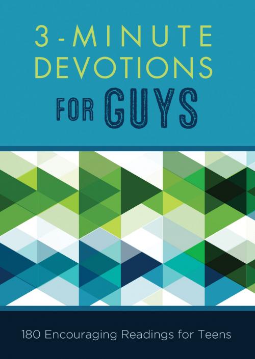 Cover of the book 3-Minute Devotions for Guys by Glenn Hascall, Barbour Publishing, Inc.