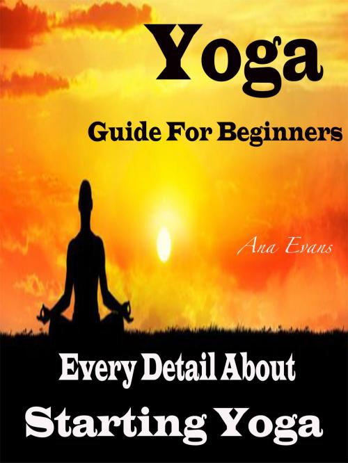 Cover of the book Yoga Guide For Beginners by Ana Evans, Dhimant N Parekh