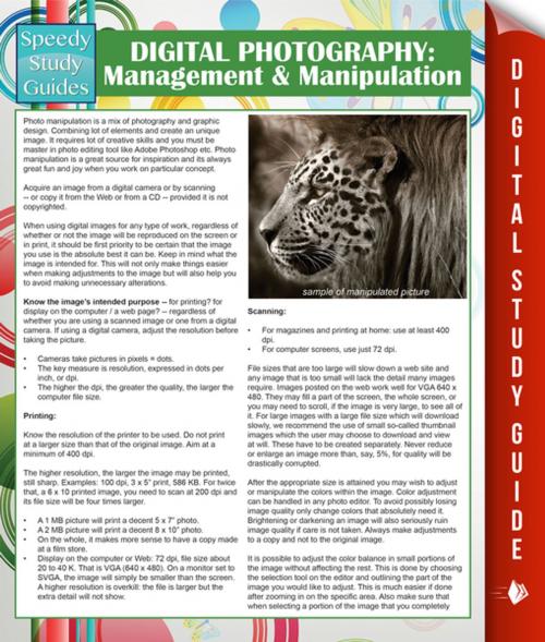 Cover of the book Digital Photography: Management & Manipulation by Speedy Publishing, Speedy Publishing LLC