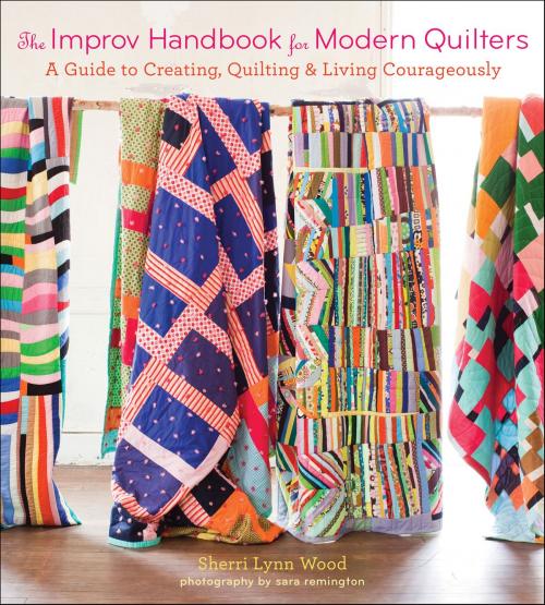 Cover of the book The Improv Handbook for Modern Quilters by Sherri Lynn Wood, ABRAMS