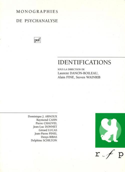 Cover of the book Identifications by Alain Fine, Laurent Danon-Boileau, Steven Wainrib, Presses Universitaires de France