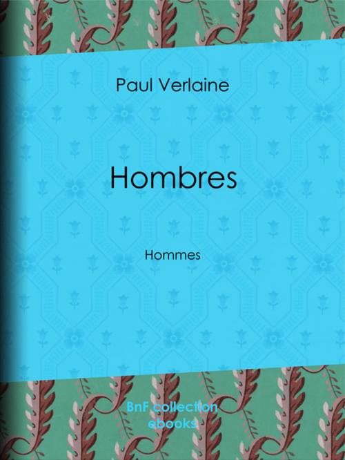 Cover of the book Hombres by Paul Verlaine, BnF collection ebooks