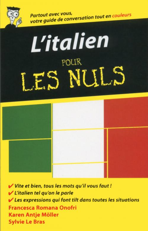 Cover of the book L'italien - Guide de conversation pour les Nuls, 2ème édition by Francesca Romana ONOFRI, edi8