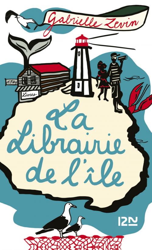 Cover of the book La librairie de l'île by Gabrielle ZEVIN, Univers Poche