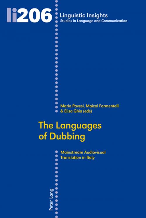 Cover of the book The Languages of Dubbing by , Peter Lang