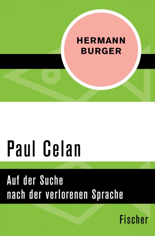 Cover of the book Paul Celan by Hermann Burger, FISCHER Digital