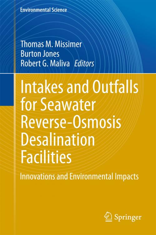 Cover of the book Intakes and Outfalls for Seawater Reverse-Osmosis Desalination Facilities by , Springer International Publishing