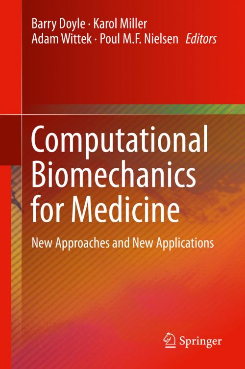 Cover of the book Computational Biomechanics for Medicine by , Springer International Publishing