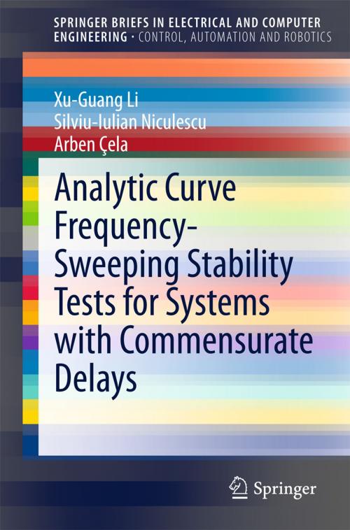Cover of the book Analytic Curve Frequency-Sweeping Stability Tests for Systems with Commensurate Delays by Xu-Guang Li, Silviu-Iulian Niculescu, Arben Cela, Springer International Publishing