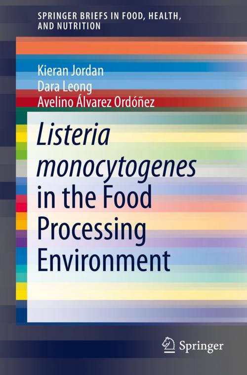 Cover of the book Listeria monocytogenes in the Food Processing Environment by Kieran Jordan, Dara Leong, Avelino Álvarez Ordóñez, Springer International Publishing