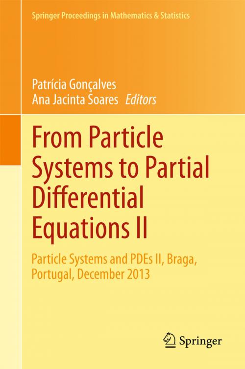 Cover of the book From Particle Systems to Partial Differential Equations II by , Springer International Publishing