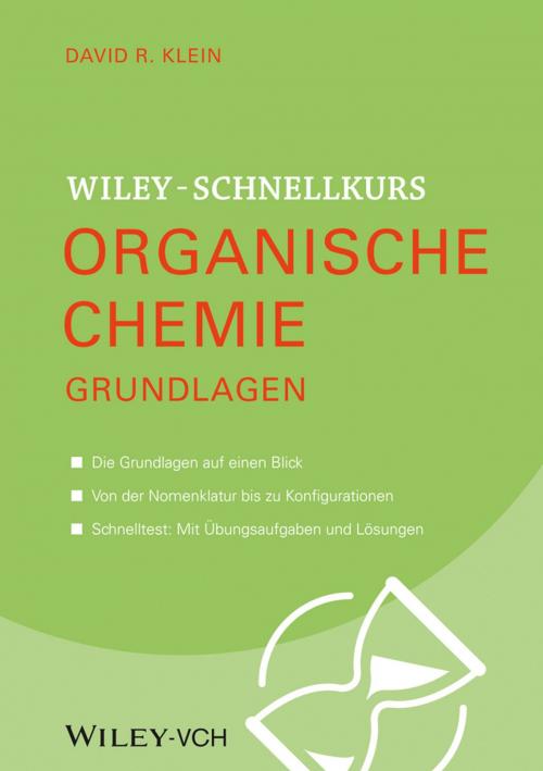 Cover of the book Wiley Schnellkurs Organische Chemie Grundlagen by David R. Klein, Wiley