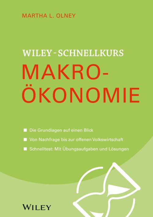 Cover of the book Wiley Schnellkurs Makroökonomie by Martha L. Olney, Wiley