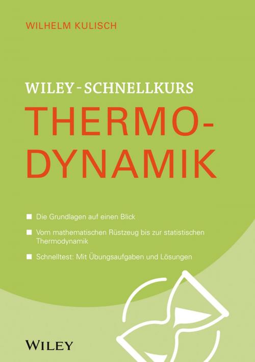Cover of the book Wiley-Schnelllkurs Thermodynamik by Raimund Ruderich, Wiley