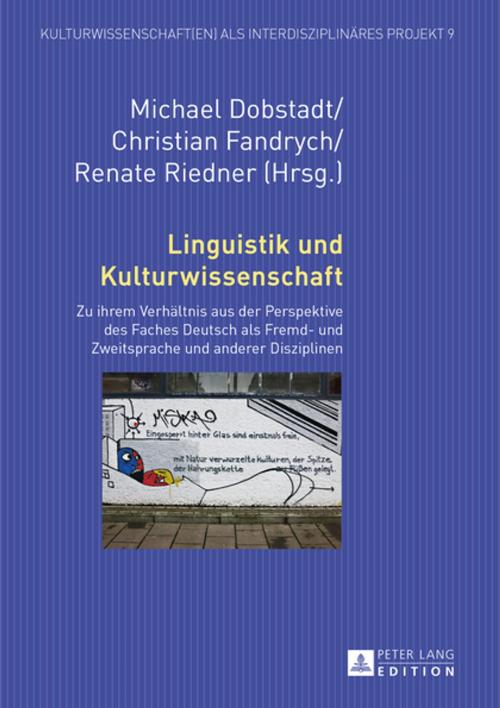 Cover of the book Linguistik und Kulturwissenschaft by , Peter Lang
