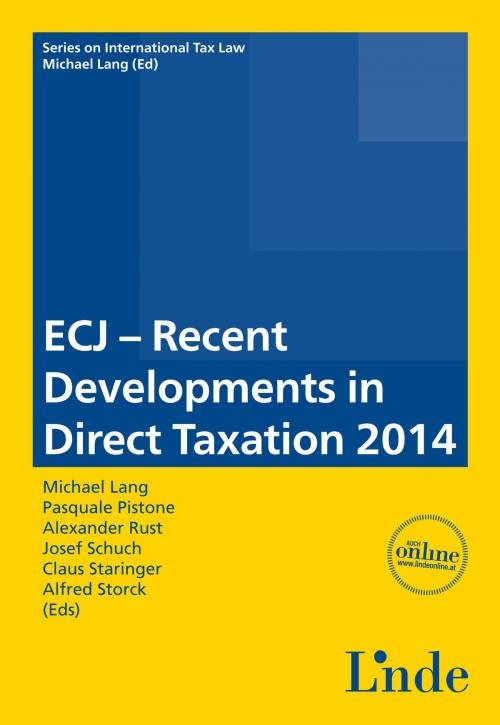 Cover of the book ECJ - Recent Developments in Direct Taxation 2014 by , Linde Verlag Wien Gesellschaft m.b.H.