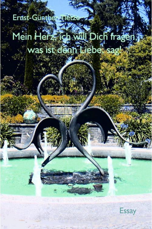 Cover of the book Mein Herz, ich will dich fragen, was ist denn Liebe, sag! by Ernst-Günther Tietze, epubli