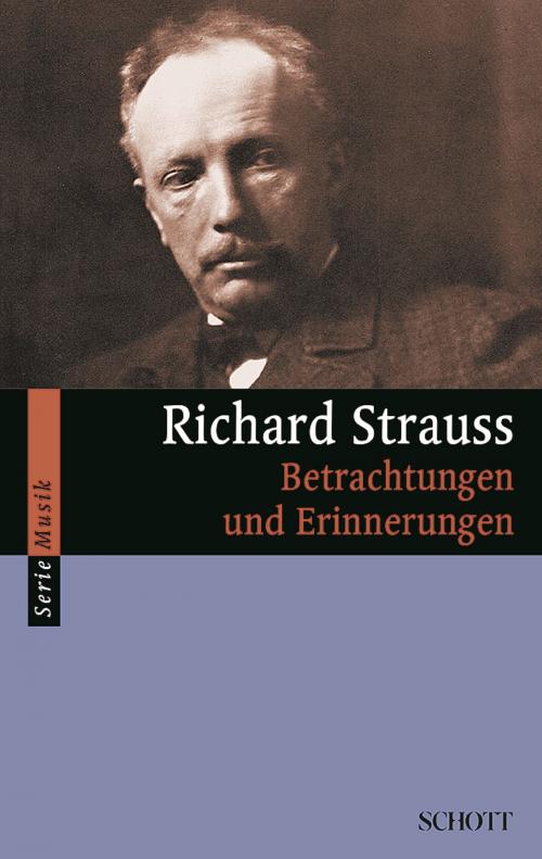 Cover of the book Richard Strauss by Richard Strauss, Schott Music