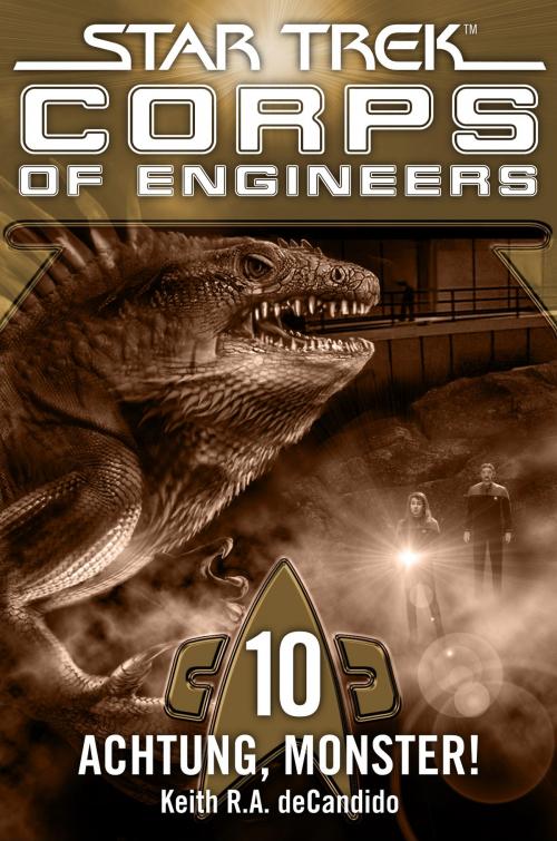 Cover of the book Star Trek - Corps of Engineers 10: Achtung, Monster! by Keith R.A. DeCandido, Cross Cult