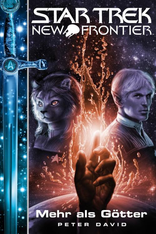 Cover of the book Star Trek - New Frontier 12: Mehr als Götter by Peter David, Cross Cult