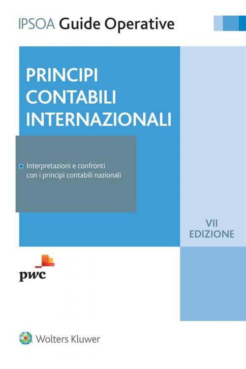 Cover of the book Principi contabili internazionali by PricewaterhouseCoopers (PwC), Ipsoa