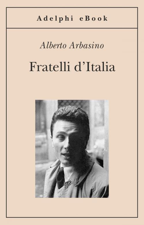 Cover of the book Fratelli d'Italia by Alberto Arbasino, Adelphi