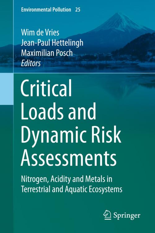 Cover of the book Critical Loads and Dynamic Risk Assessments by , Springer Netherlands