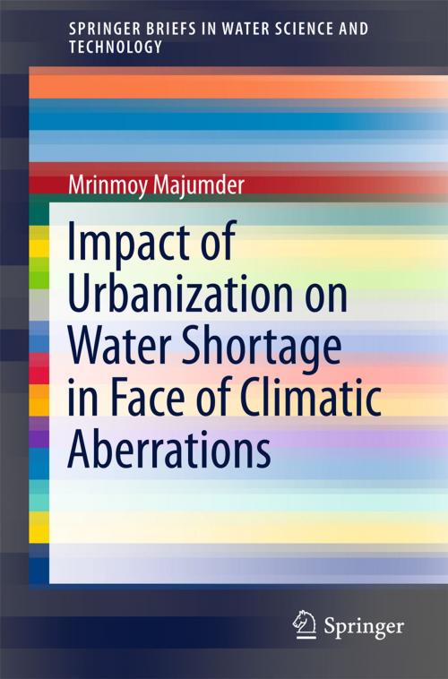 Cover of the book Impact of Urbanization on Water Shortage in Face of Climatic Aberrations by Mrinmoy Majumder, Springer Singapore