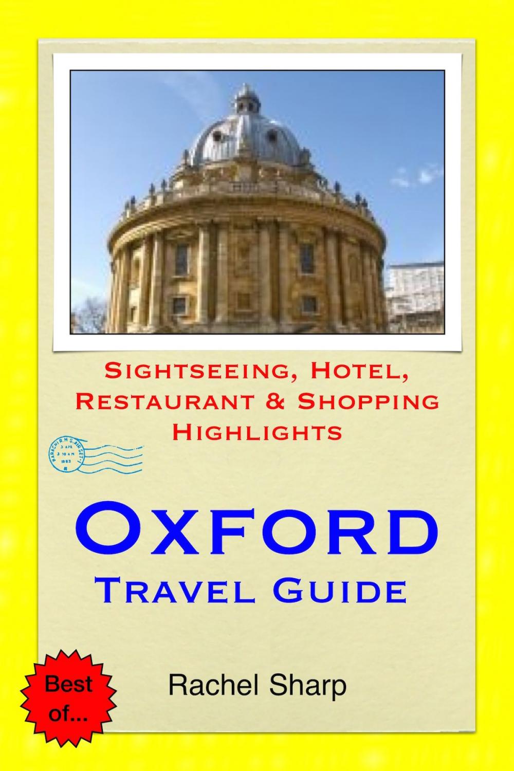 Big bigCover of Oxford Travel Guide - Sightseeing, Hotel, Restaurant & Shopping Highlights (Illustrated)
