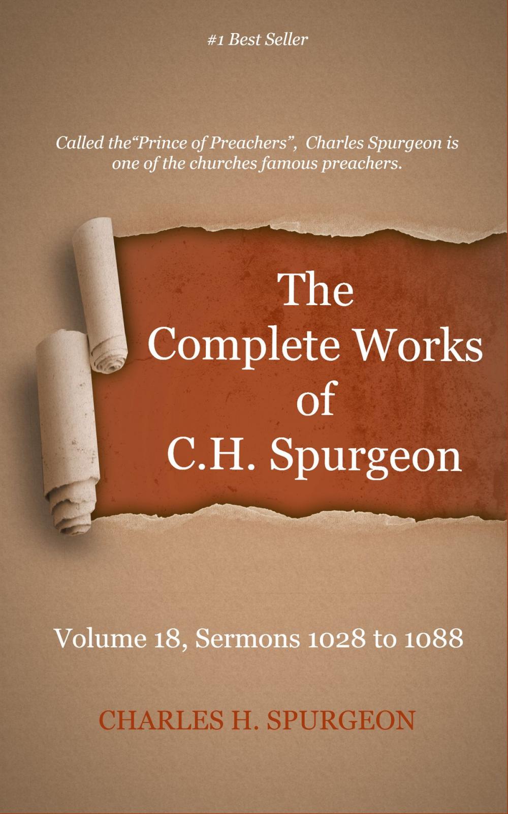 Big bigCover of The Complete Works of C. H. Spurgeon, Volume 18