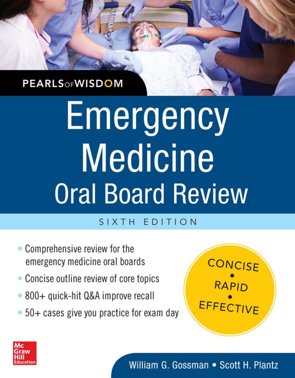 Big bigCover of Emergency Medicine Oral Board Review: Pearls of Wisdom, Sixth Edition