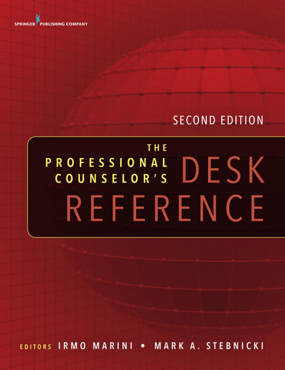 Big bigCover of The Professional Counselor's Desk Reference, Second Edition