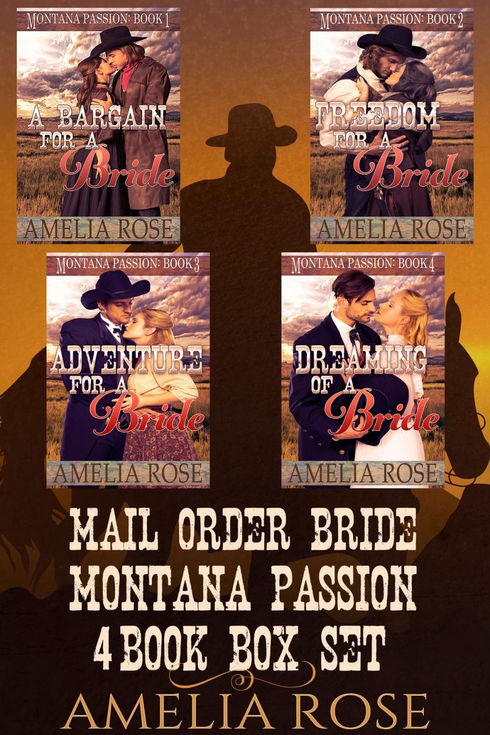 Big bigCover of Mail Order Bride: Montana Passion 4 Book Box Set