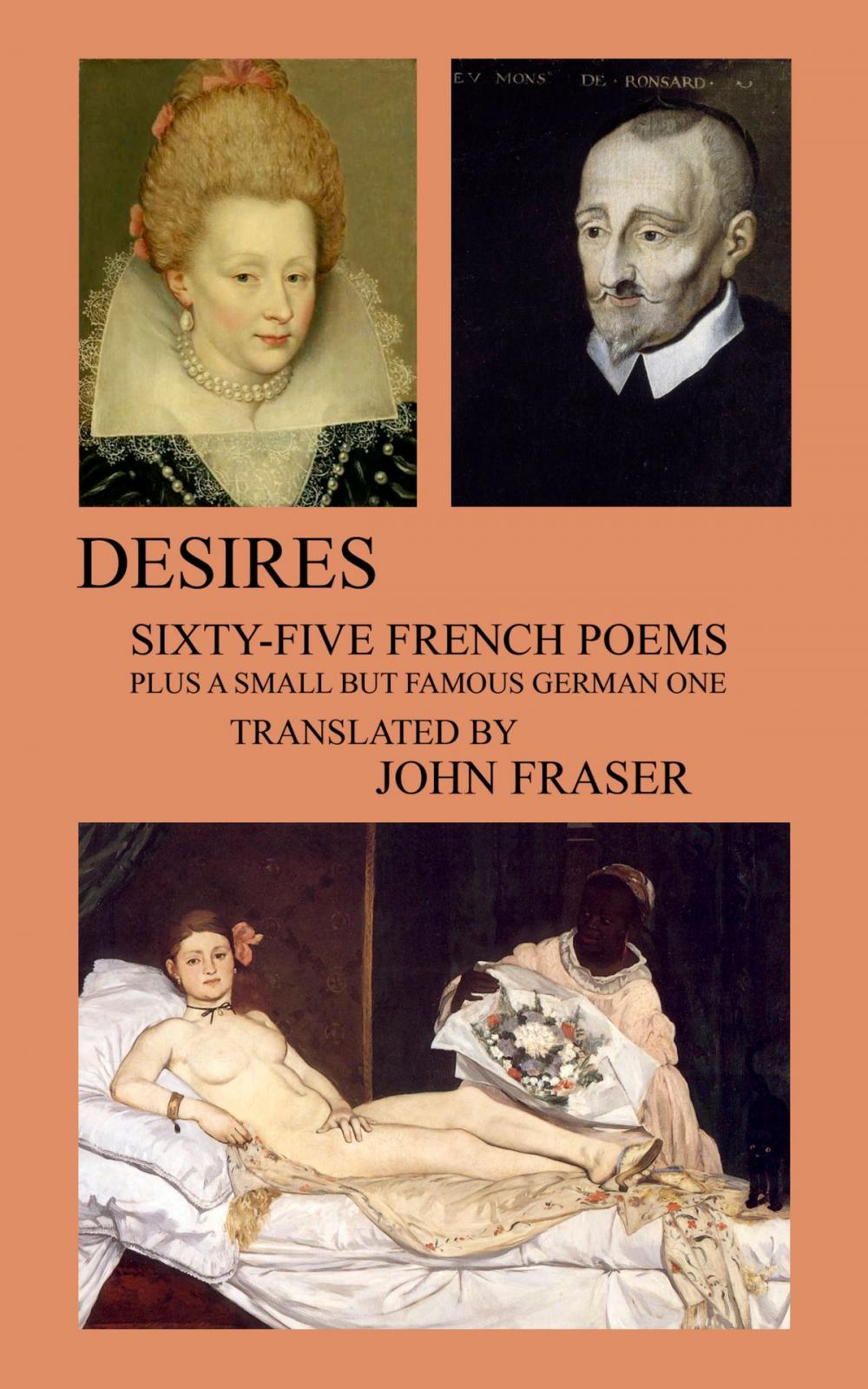 Big bigCover of Desires; Sixty-five French Poems Plus a Small But Famous German One
