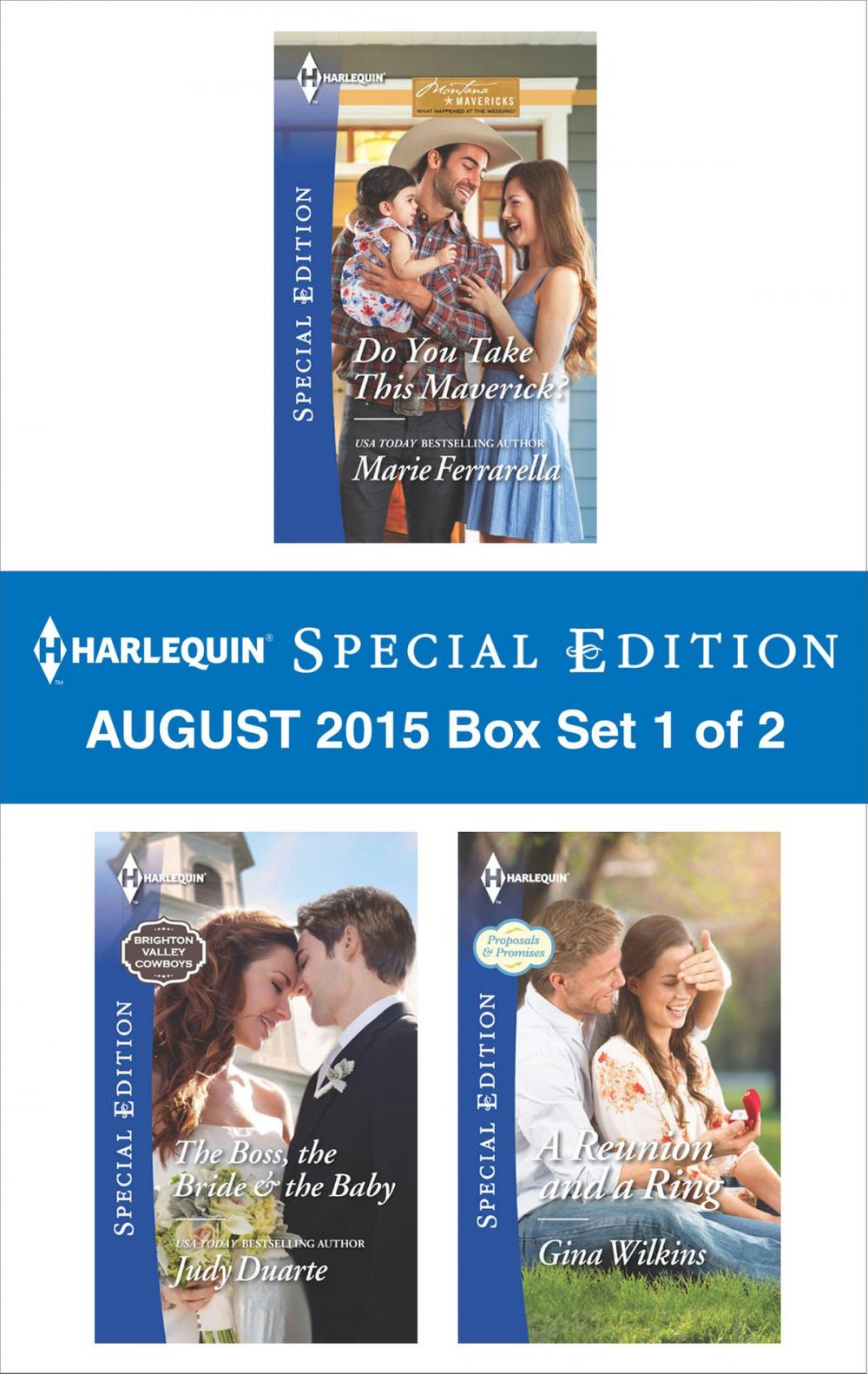Big bigCover of Harlequin Special Edition August 2015 - Box Set 1 of 2