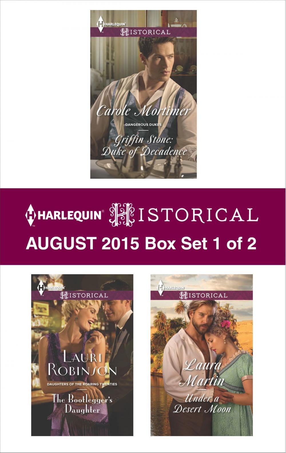 Big bigCover of Harlequin Historical August 2015 - Box Set 1 of 2