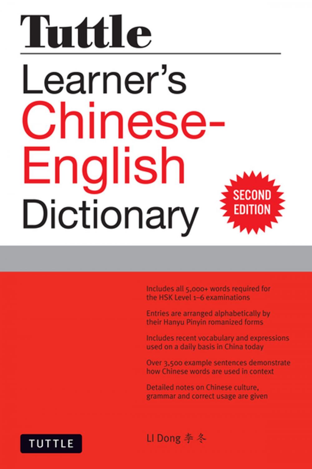 Big bigCover of Tuttle Learner's Chinese-English Dictionary