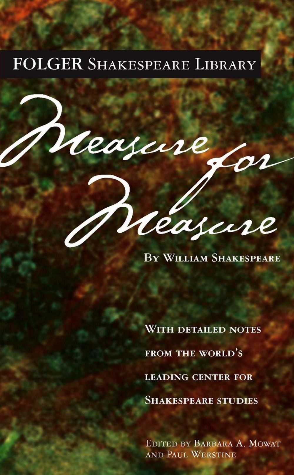 Big bigCover of Measure for Measure