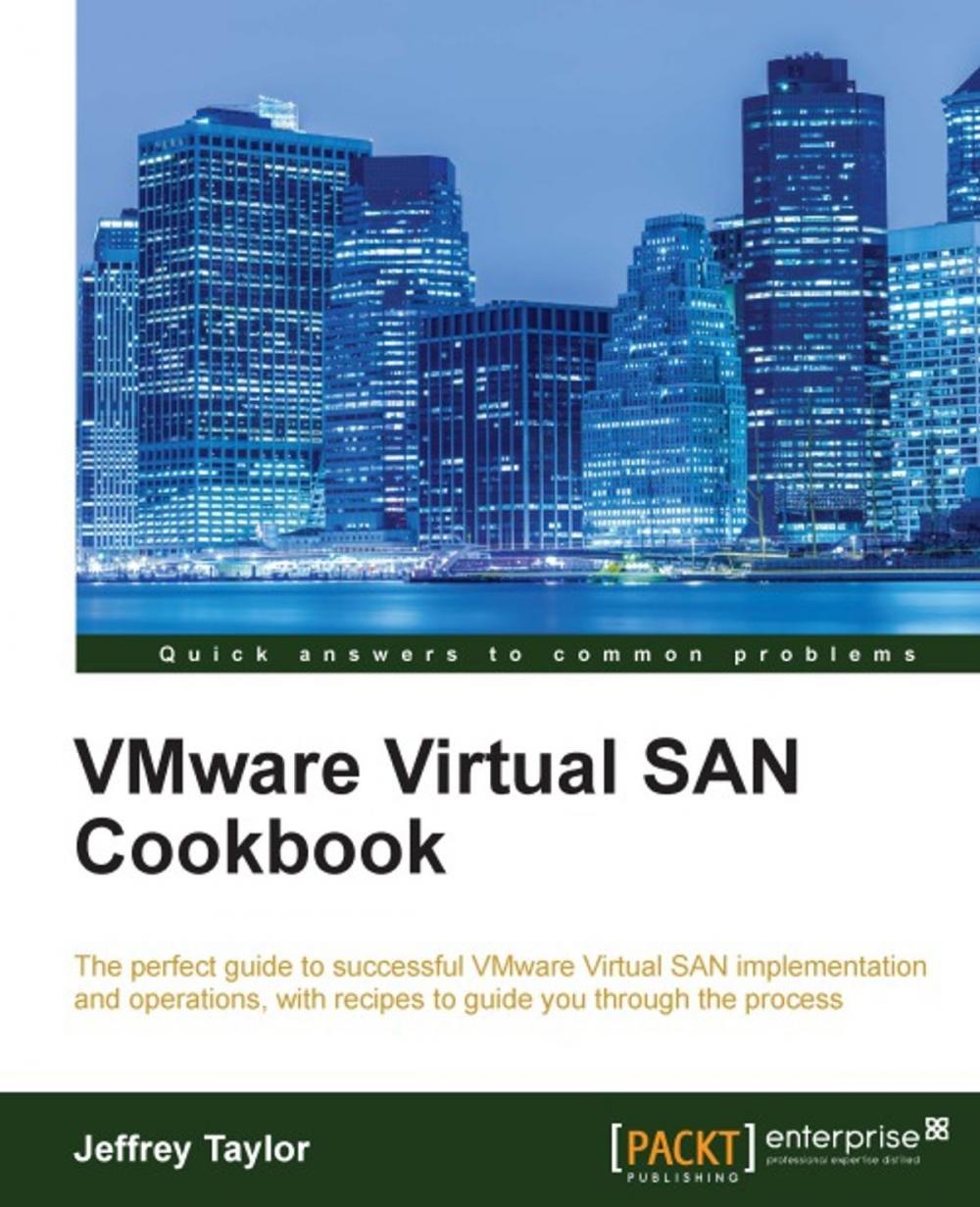 Big bigCover of VMware Virtual SAN Cookbook