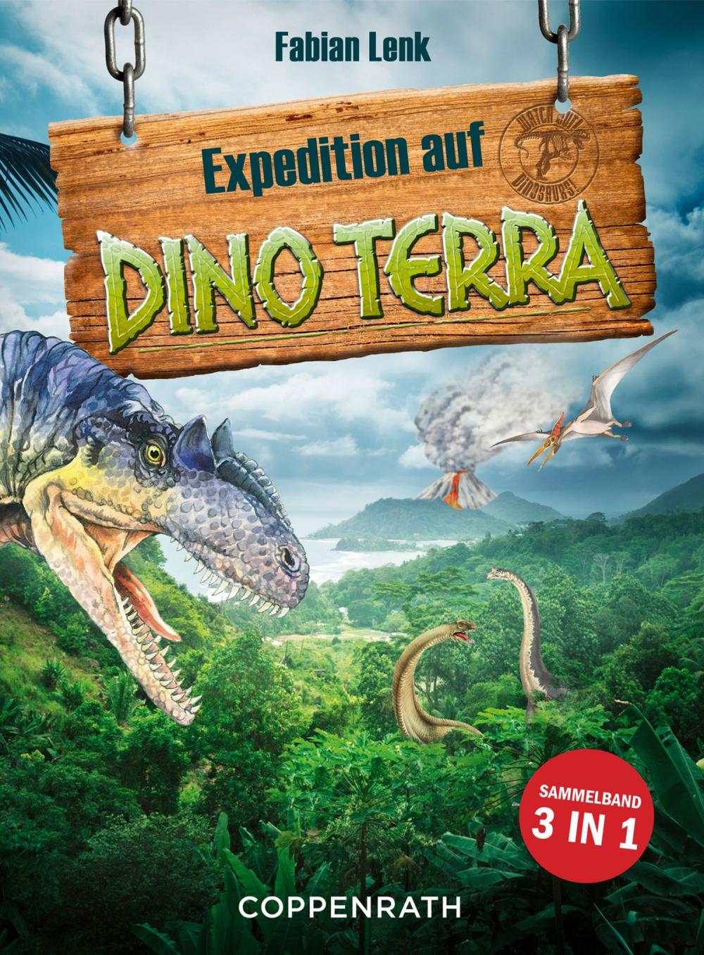 Big bigCover of Expedition auf Dino Terra - Sammelband 3 in 1