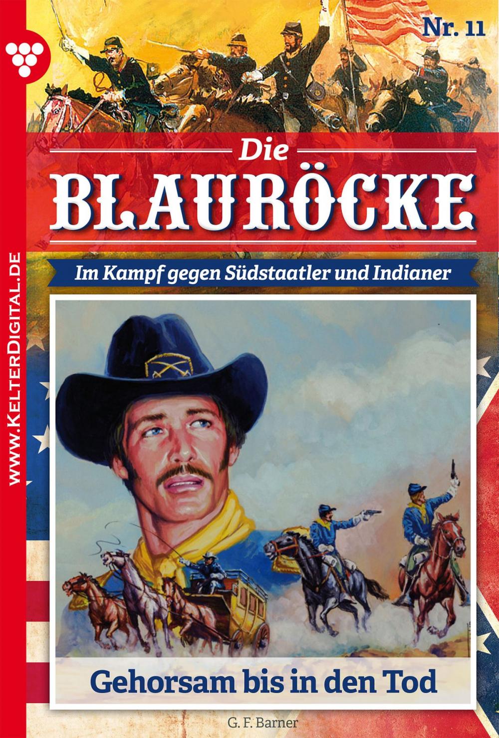 Big bigCover of Die Blauröcke 11 – Western
