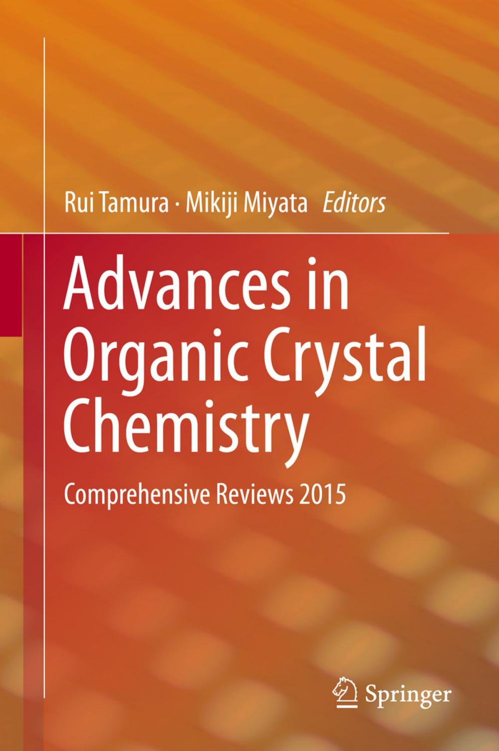 Big bigCover of Advances in Organic Crystal Chemistry