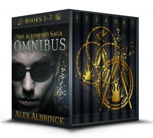 Book cover of The Aliomenti Saga Omnibus (Books 1-7)