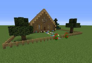 Book cover of Minecraft Log Cabin